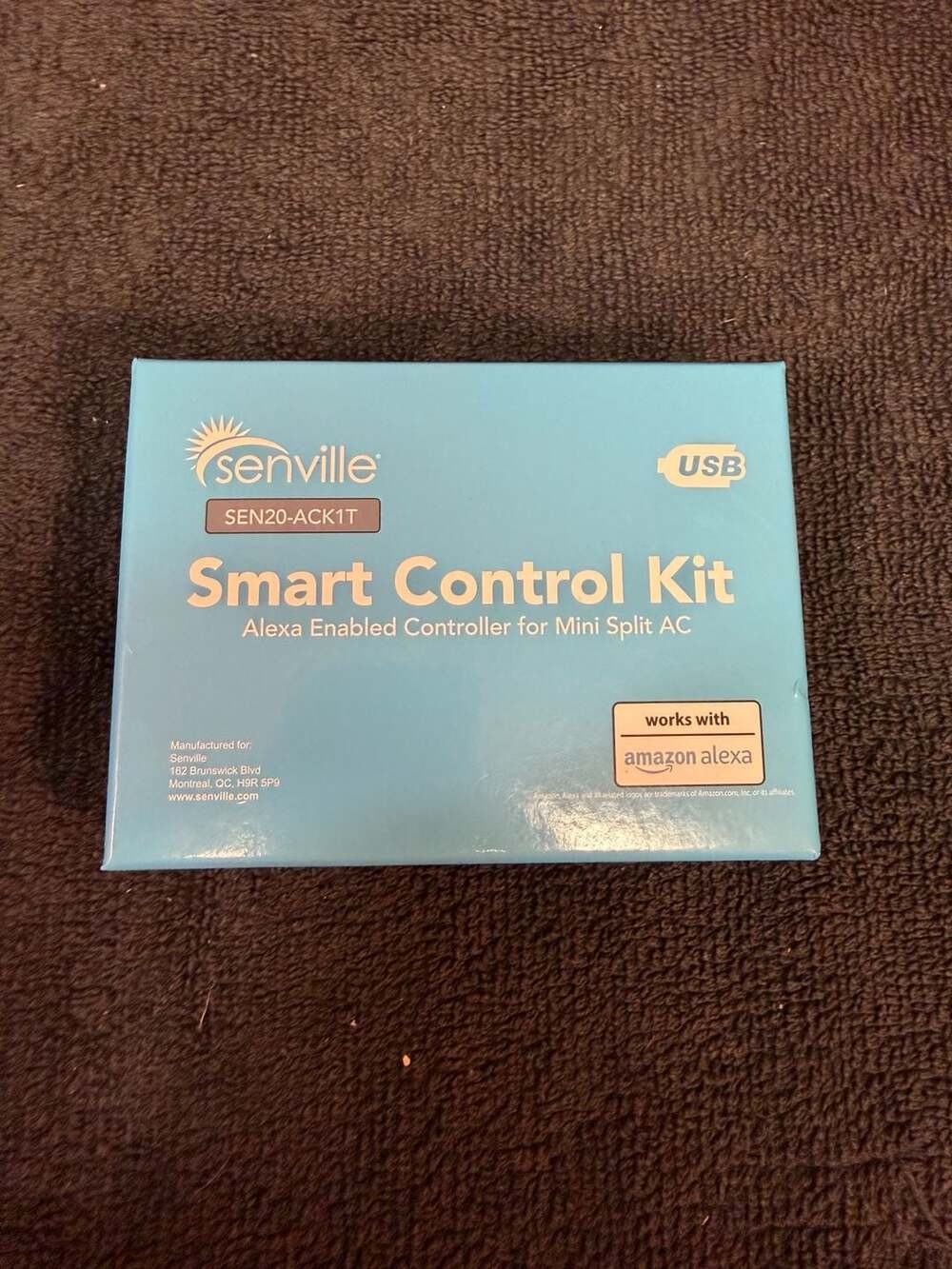 Senville Smart Control Kit SEN20-ACK1T Alexa Enabled Controller for Mini SplitAC